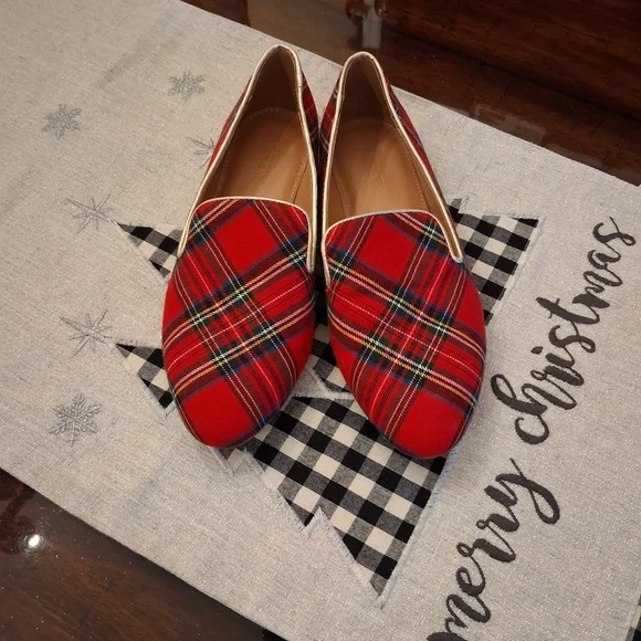 J. Crew Tartan Plaid Loafers - Picture 2 of 13